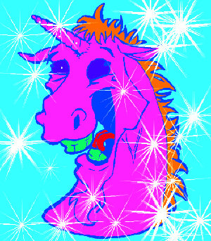 unicorn sparkle gif